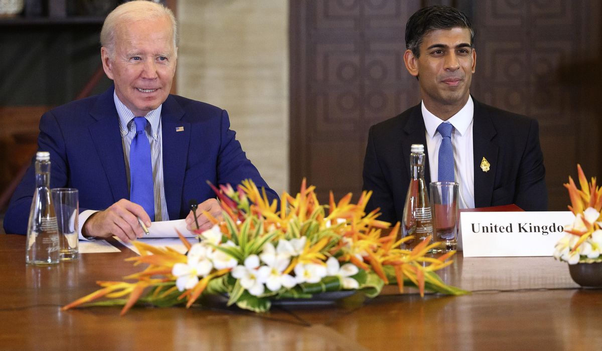 Biden, British Prime Minister Sunak to meet at White House next week