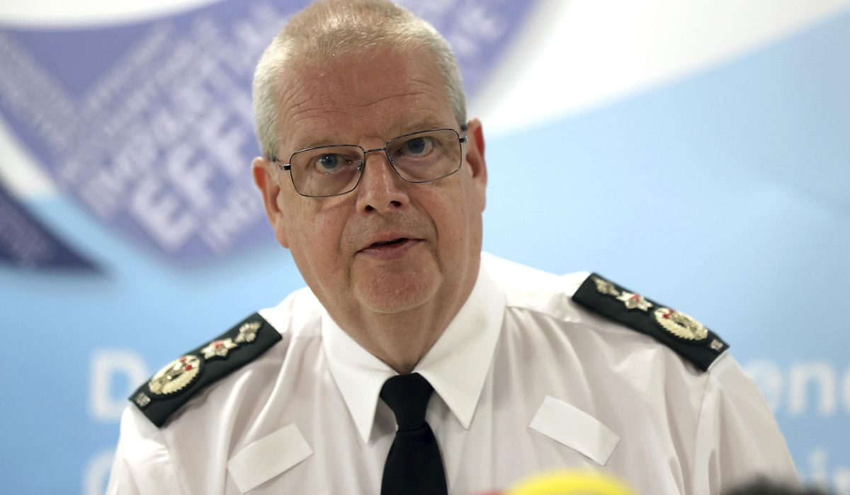 Northern Ireland’s top police officer apologizes for ‘industrial scale’ data breach