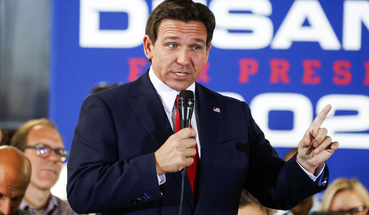 DeSantis claims that the Republican Party will face certain failure if the focus of the election revolves solely around Trump.