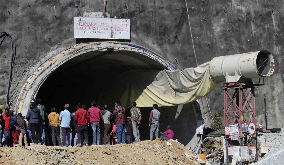 Some of the 40 workers trapped in India tunnel collapse are sick as debris and glitches delay rescue