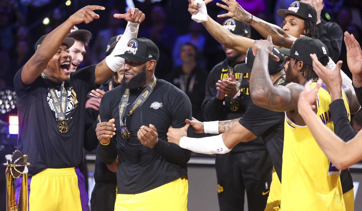 Anthony Davis leads Lakers to NBA In-Season Tournament title with win over Pacers