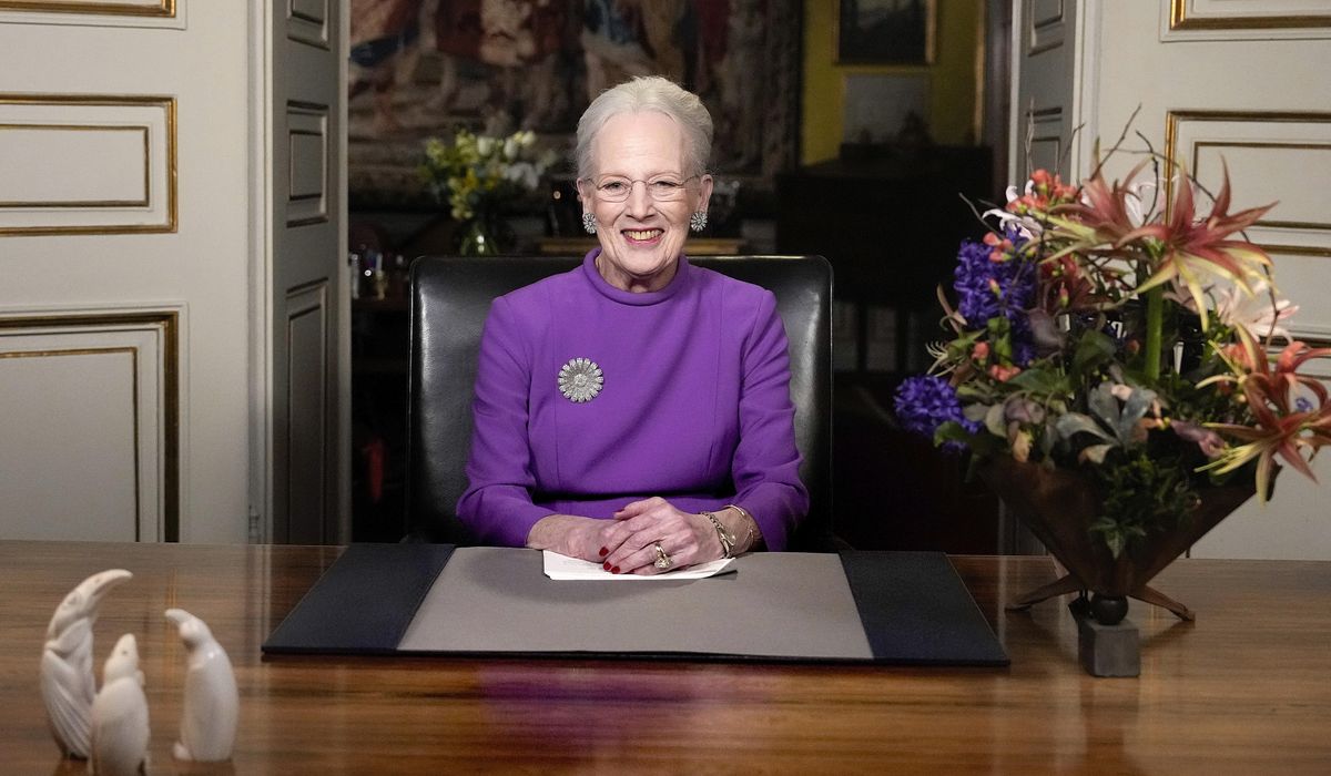 Denmark’s Queen Margrethe II to step down from throne on Jan. 14