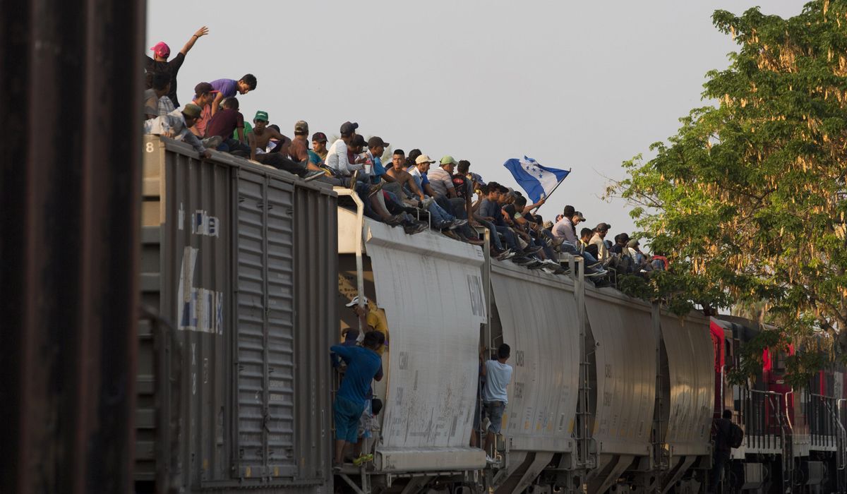 DHS suspends train operations at two border crossings due to migrant surge