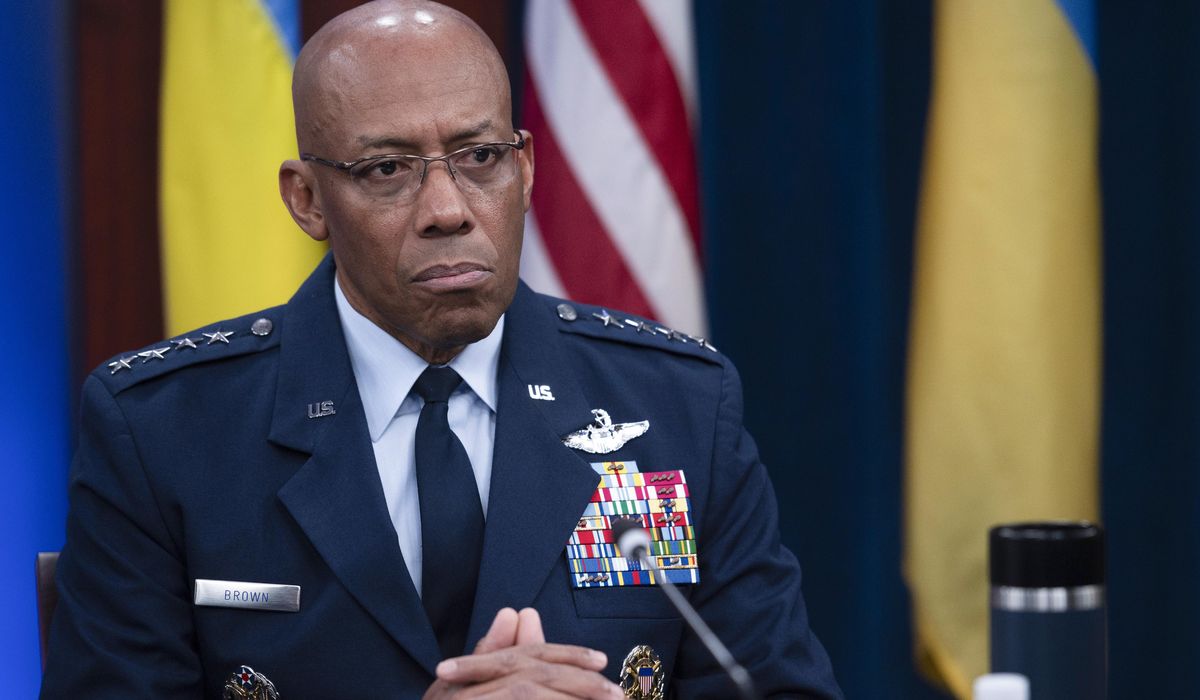Gen. Brown speaks with Chinese counterpart for first time since assuming top Pentagon job