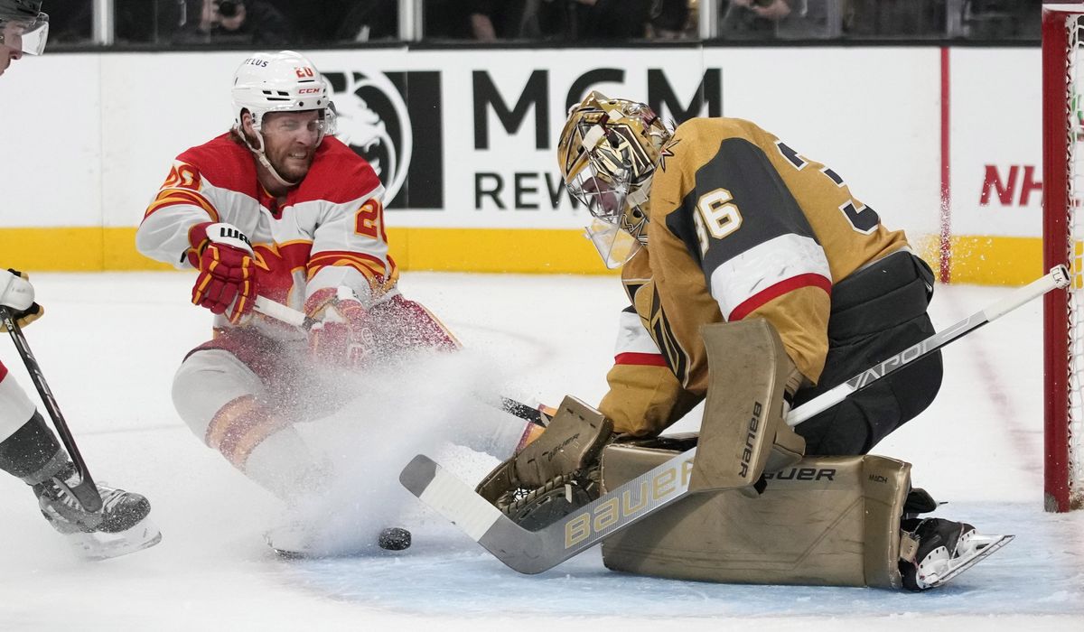 Mark Stone scores twice, one in OT, lifts Golden Knights to 5-4 win over Calgary