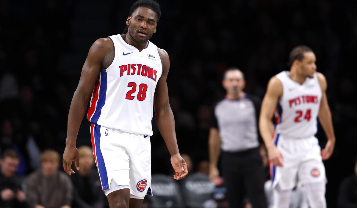 Pistons match NBA single-season record with 26th straight loss, fall 126-115 to the Nets