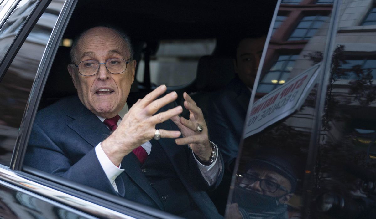 Rudy Giuliani asks Newsmax host for money following bank busting verdict in defamation case