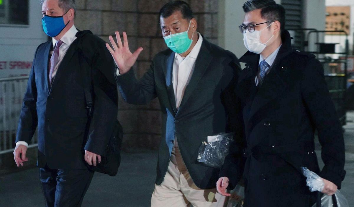 Son of jailed Hong Kong media mogul, activist Jimmy Lai lobbies U.K. foreign secretary for release