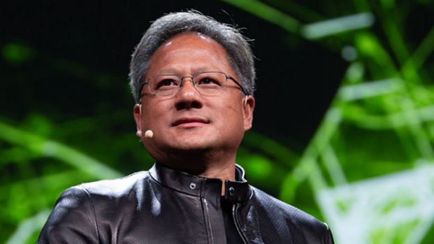 Nvidia: Chip giant posts record sales as boss sees AI 'tipping point'