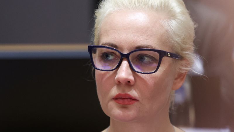X briefly suspends account of Alexei Navalny's widow